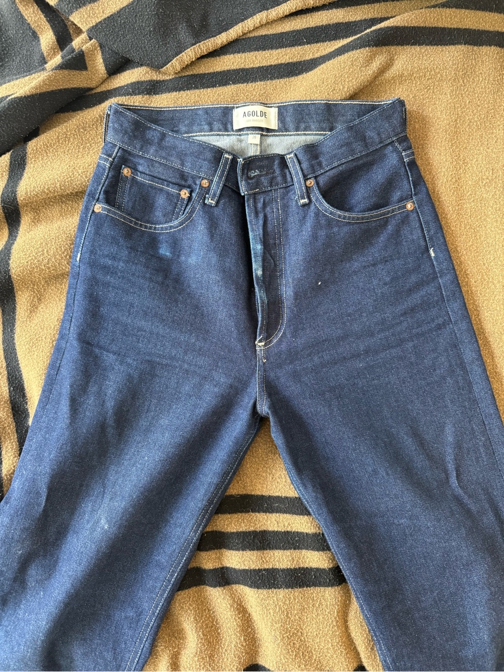 Agolde 90s Pinch Waist High Rise Straight Jeans